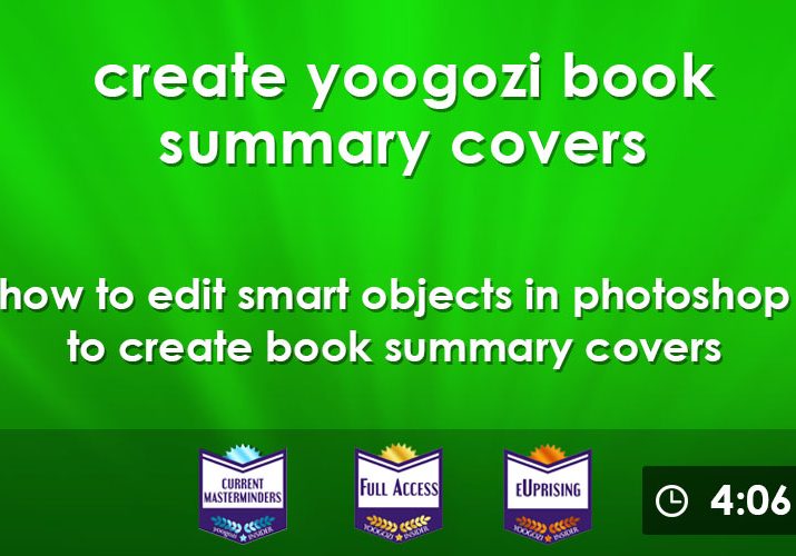 how to create yoogozi book sumarry cover